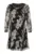 Rochie din chiffon cu imprimeu floral – XL
