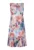 Rochie din chiffon cu motive florale