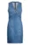 Rochie din denim cu detaliu de lant
