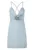 Rochie din denim cu detaliu floral