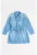 Rochie din denin cu maneci lungi