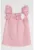 Rochie din in si bumbac cu croiala in A
