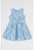 Rochie din jaquard cu funda
