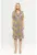 Rochie din matase cu imprimeu baroc