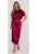 Rochie din satin cu cordon