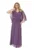 Rochie din sifon cu maneci evazate Monasque