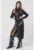Rochie dreapta de piele ecologica