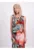 Rochie dreapta fara maneci – cu imprimeu tropical
