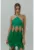 Rochie dreapta maxi de matase cu decupaje