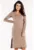 Rochie elastica din bumbac cu design modern