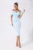 Rochie eleganta Corinne Bleu
