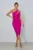 Rochie eleganta Justinne Fucsia