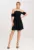 Rochie eleganta M1026 – neagra – sintetic