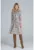 Rochie eleganta M838 128 – midi – viscoza – bej