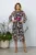 Rochie eleganta Nonka Fucsia Multi