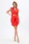 Rochie eleganta cu decolteu in V si crepeu in fata Dominique Corai