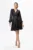 Rochie eleganta cu fir lame si elastic in talie Fidelia Neagra