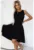 Rochie eleganta cu tiv asimetric –