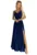 Rochie eleganta dama –  Chara – albastra inchis