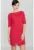 Rochie eleganta de afaceri maneca scurta – infasurata – poliester-viscoza