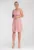 Rochie  eleganta – decolteu la spate – din plasa – roz –