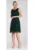 Rochie  eleganta – decolteu la spate – din plasa – verde –