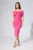 Rochie eleganta din neopren cu strass-uri Corinne Ciclam