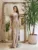 Rochie eleganta din tafta cu zona superioara stil corset si maneca