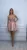 Rochie eleganta din tafta elastica cu exteriorul prevazut din tull cu perle