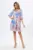 Rochie eleganta din voal cu imprimeu Mindy Bej Multi