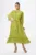 Rochie eleganta din voal cu pliuri Bionda Fistic