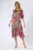 Rochie eleganta din voal satinat cu imprimeu Severina Multi