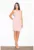 Rochie eleganta – fara maneci – roz – poliester