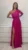 Rochie eleganta lunga din voal cu broderie florala 3D