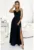 Rochie eleganta maxi pe bretele –