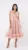 Rochie eleganta midi din tull cu volane si broderie cu perle