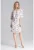 Rochie eleganta – model geometric – poliester – multicolor –