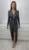 Rochie eleganta mulata pe corp cu slit pe picior