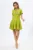 Rochie eleganta scurta in clos cu maneci scurte Elga Fistic