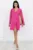 Rochie eleganta tip sacou cu maneca despicata