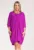 Rochie eleganta violet – 100% poliester – confortabila –