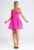 Rochie evazata M970 – fucsia – poliester