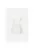 Rochie evazata cu aspect texturat – Alb