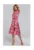 Rochie evazata cu imprimeu floral – Poliester