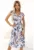 Rochie evazata cu maneca scurta –