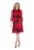 Rochie evazata cu maneci 3/4 Amelie