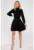 Rochie evazata cu maneci bufante –