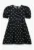 Rochie evazata cu model cu buline