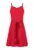Rochie evazata din bumbac – cu cordon decorativ in talie