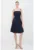 Rochie evazata din denim cu bretele ajustabile
